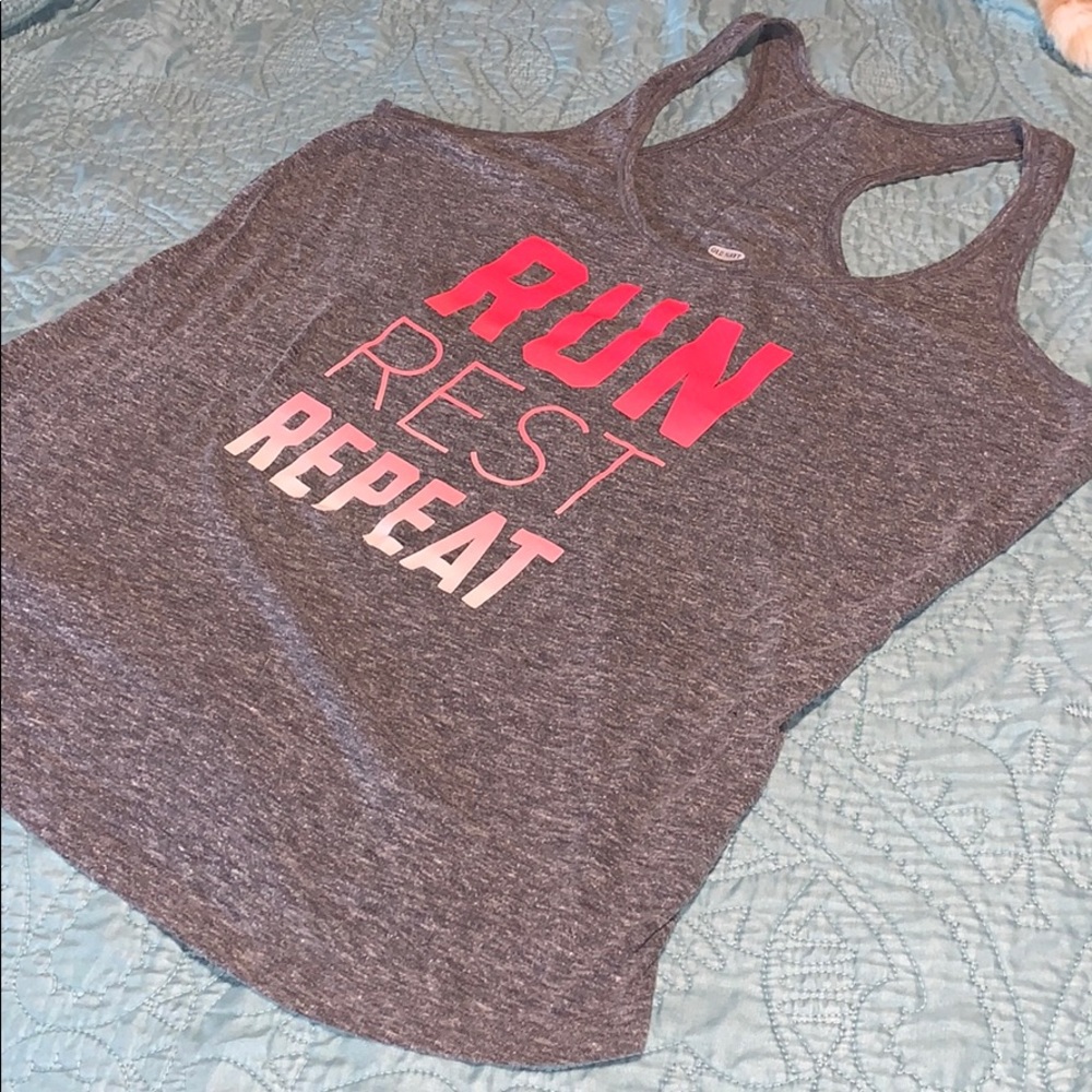 🌻“Run Rest Repeat” Active Tank🌻 - Picture 2 of 5